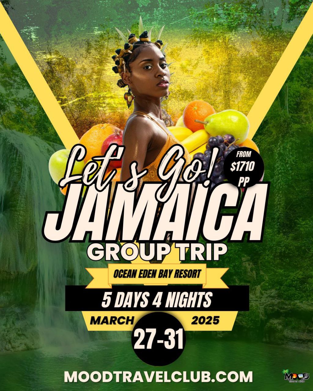 Trelawny, Jamaica March 27-31,2025 Ocean Eden Bay | MOOD VIP