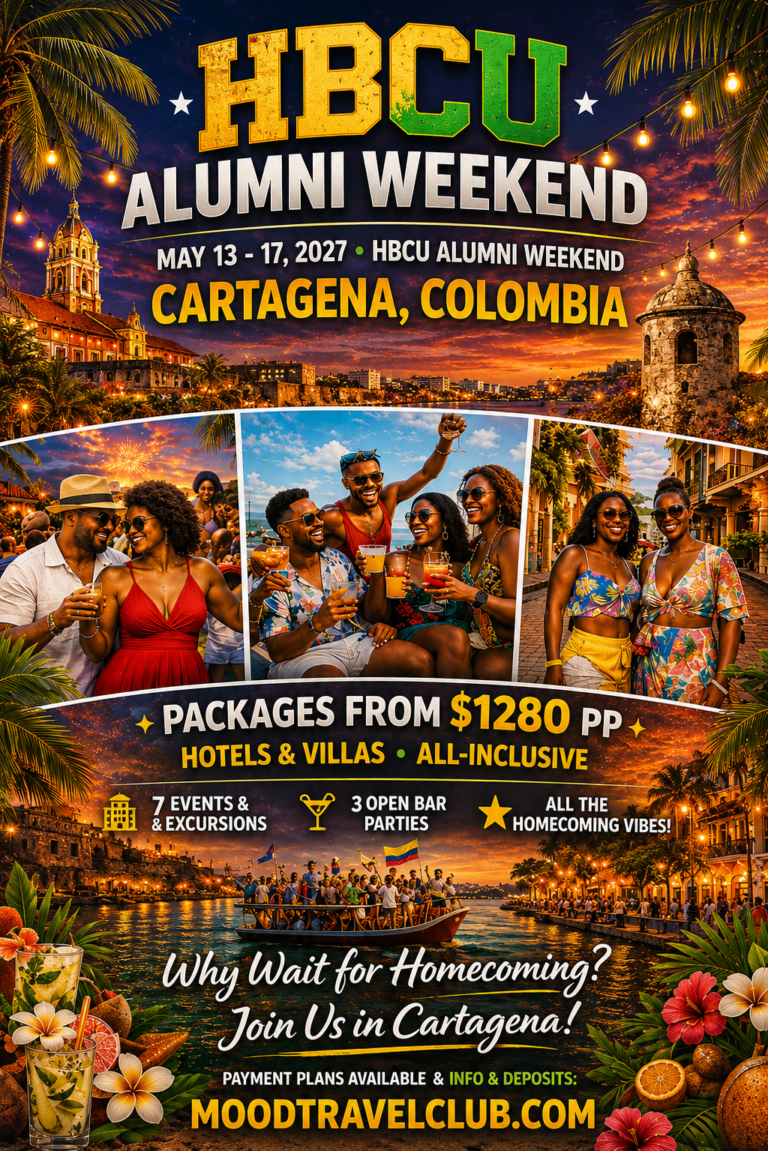 HBCU Alumni Weekend: May 13-17,2027 Cartagena, Colombia