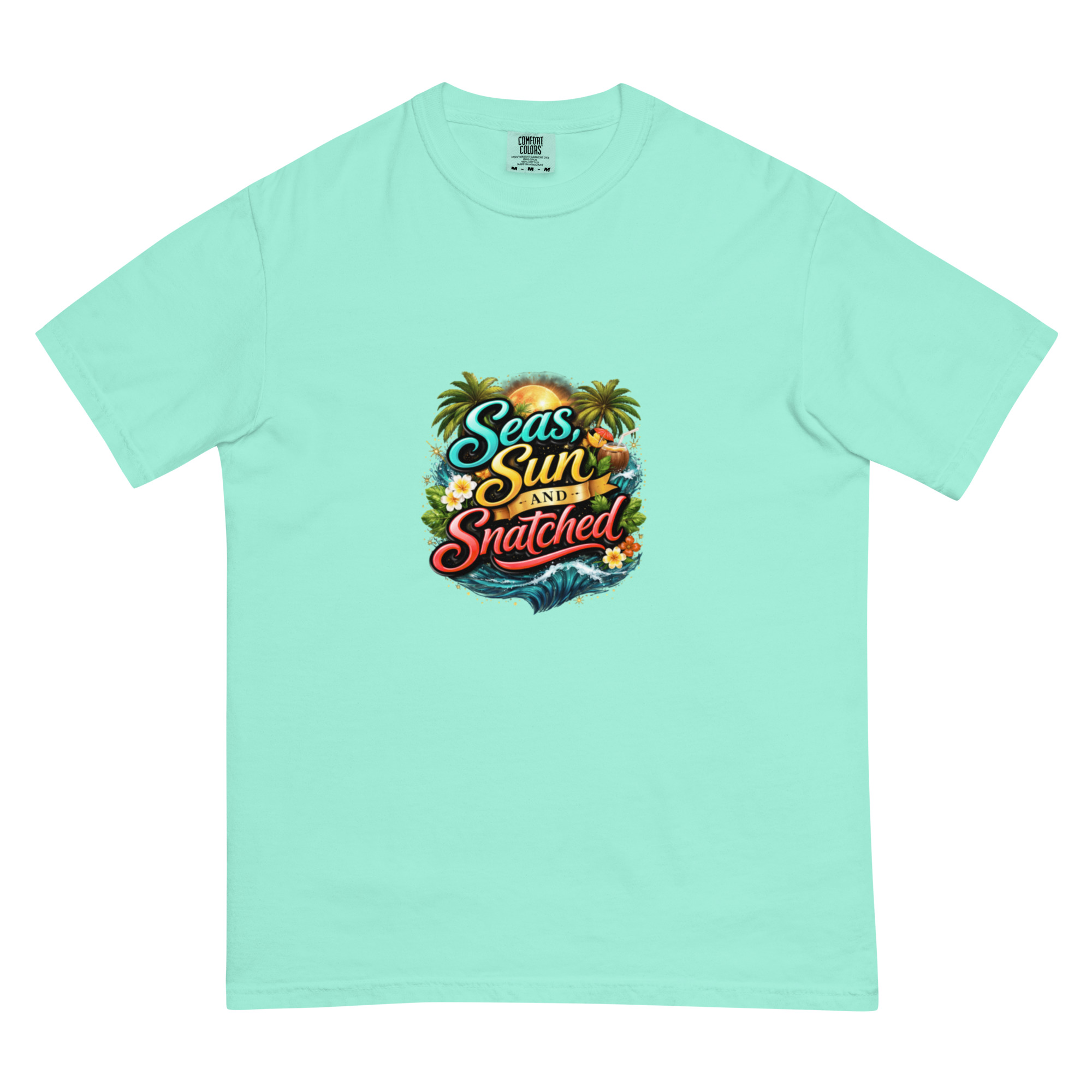 VIP Black Cruisers Club Seas, Sun & Snatched T-Shirt - Image 8