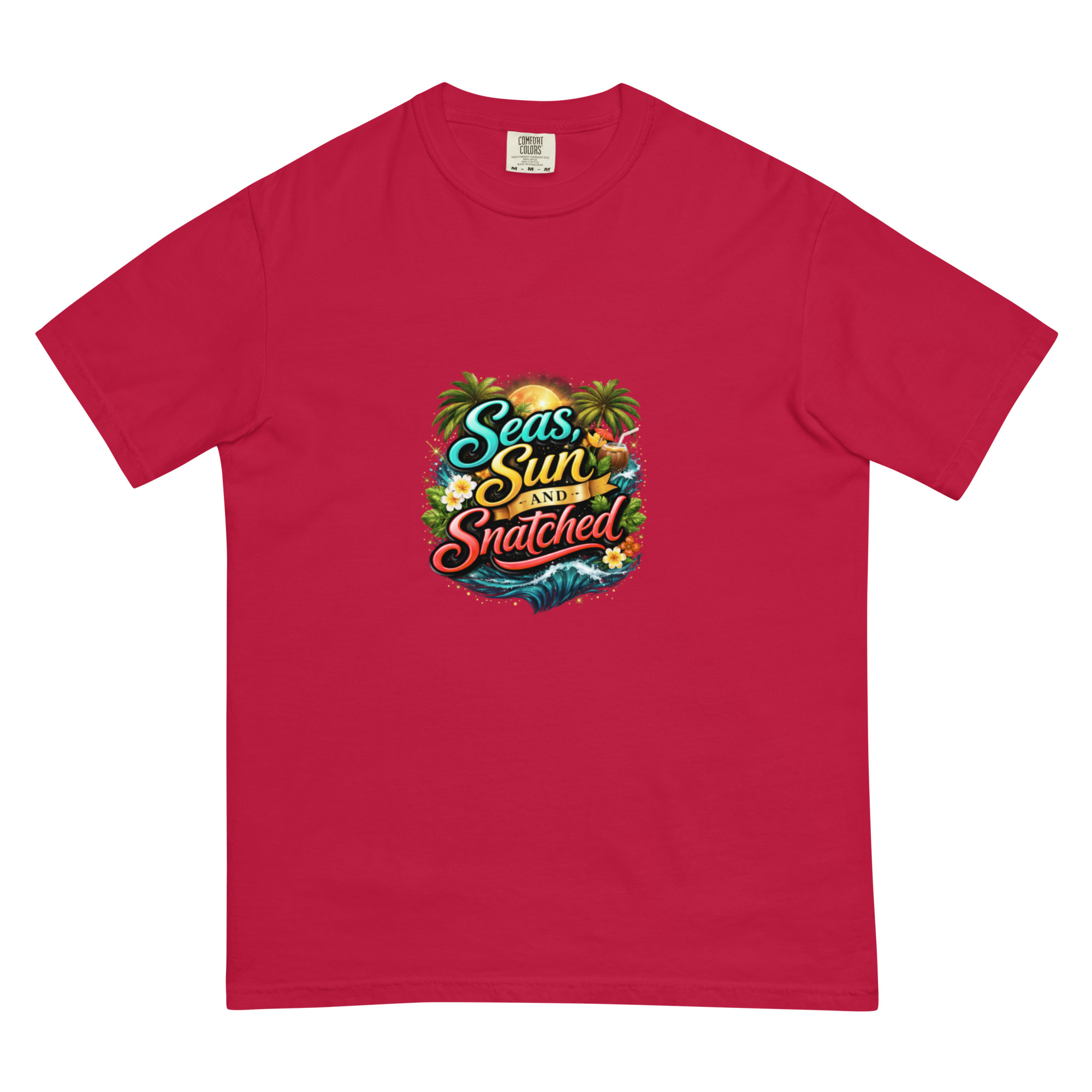VIP Black Cruisers Club Seas, Sun & Snatched T-Shirt - Image 4