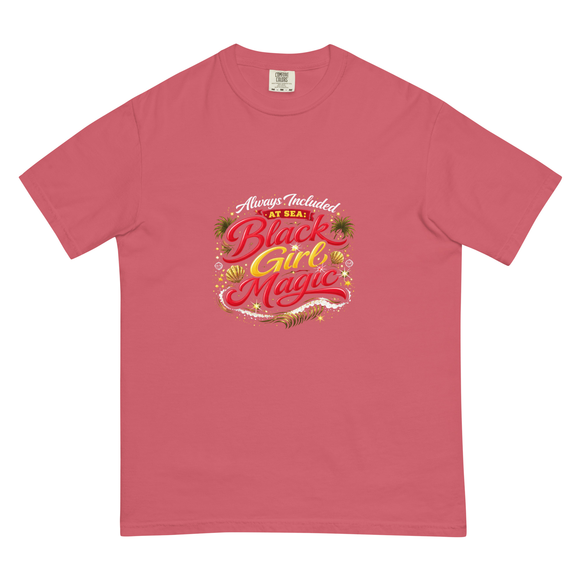 VIP Black Cruisers Club Always Included At Sea Black Girl Magic T-shirt - Image 9