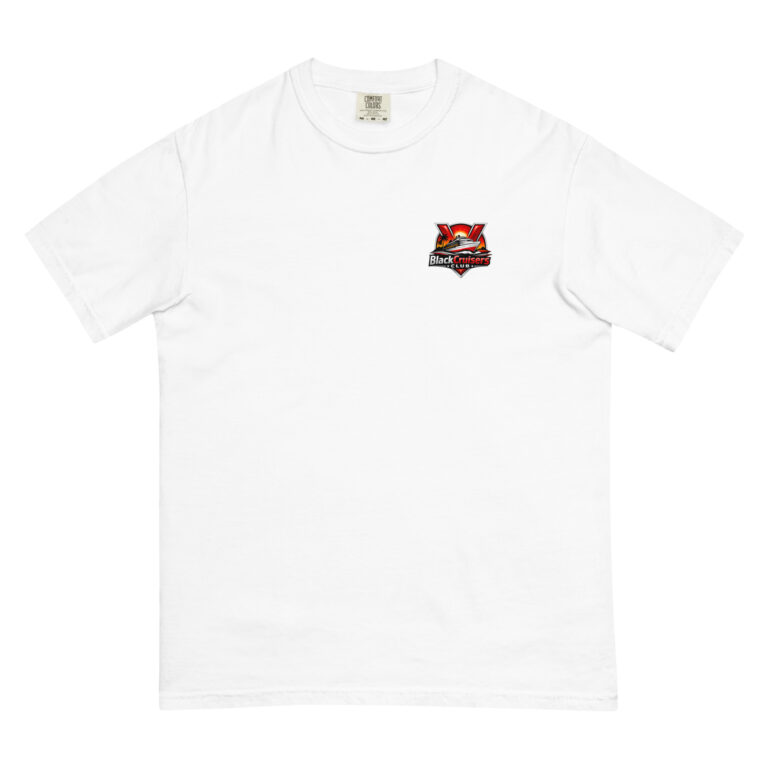 VIP Member Black Cruisers Club Logo T-shirt White