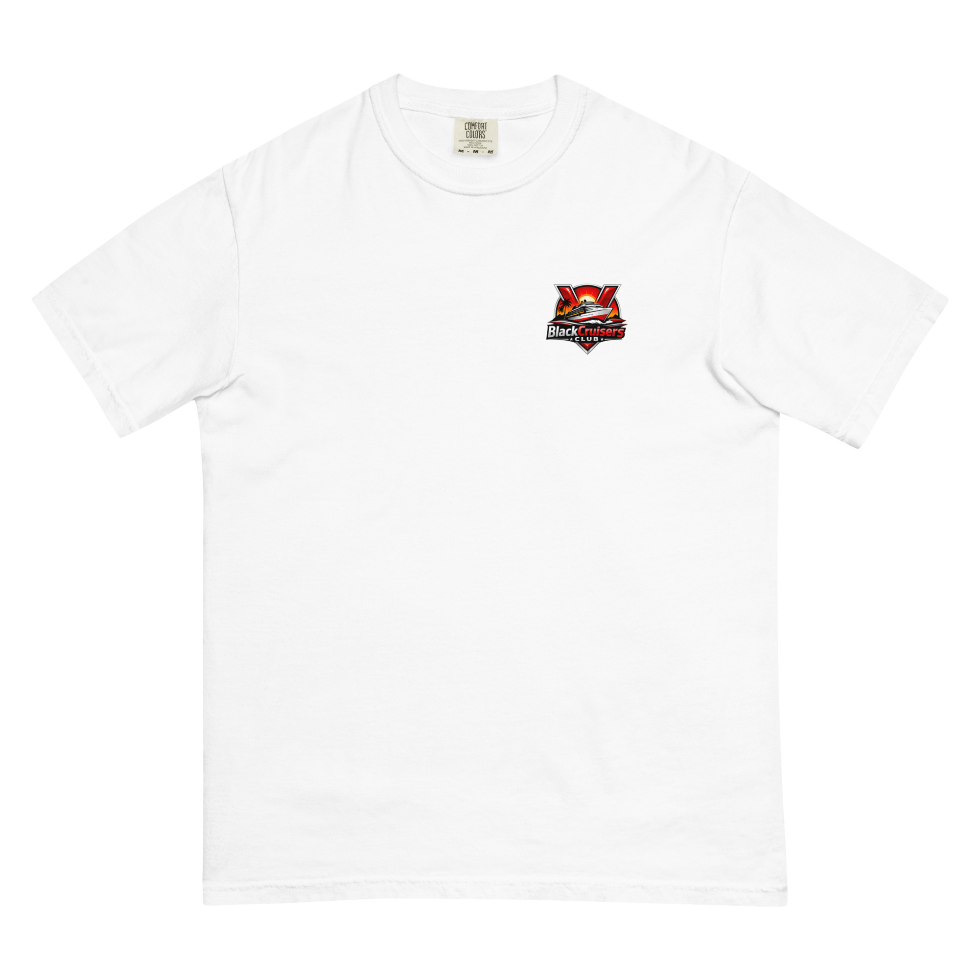 VIP Member Black Cruisers Club Logo T-shirt White