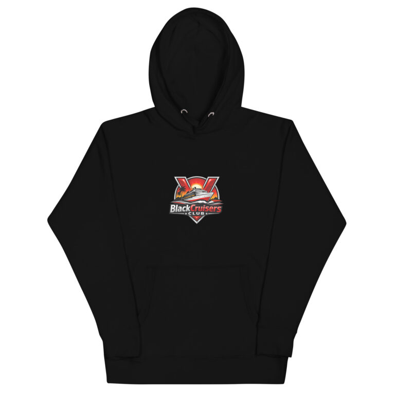 VIP Member Black Cruisers Club Never Sail Alone Hoodie