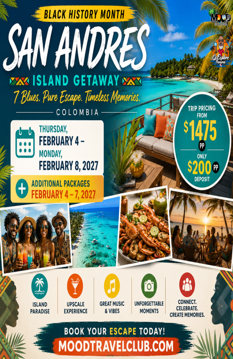 San Andrés, Colombia | Black History Month Trip, Feb 4–8 2027