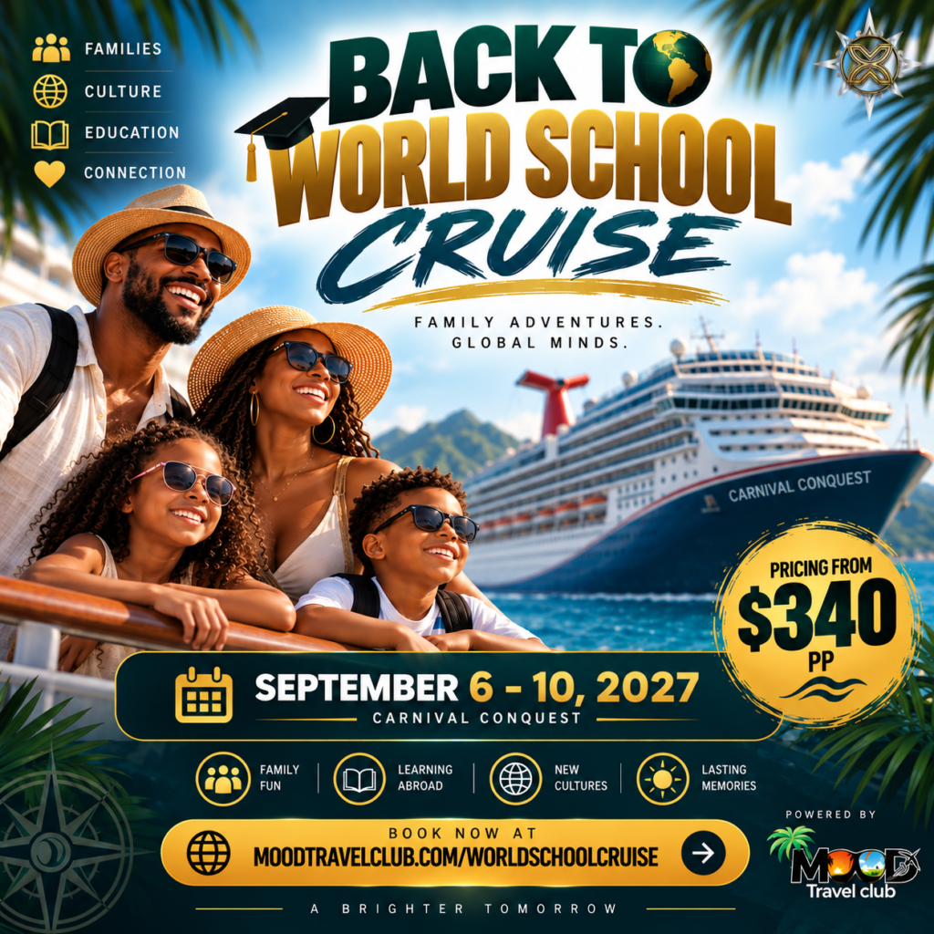 Back To World School Cruise, Carnival Conquest, September 6 to 10 2027